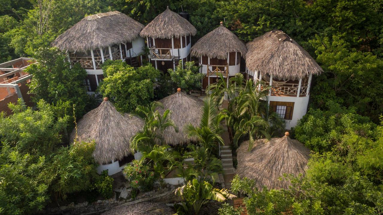 Cabanas Biuzaa Hotel Zipolite Exterior foto